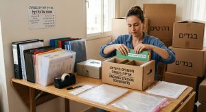 ומסמכים במעבר דירה: המדריך לאריזה בטוחה שתשמור על כל דף